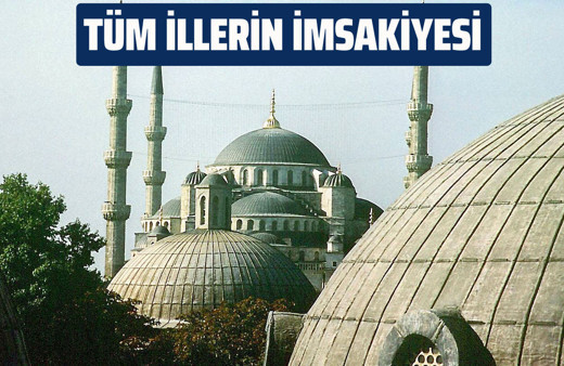 Bu yıl kaç saat oruç tutulacak? İl il Diyanet İmsakiyesi sahur imsak iftar vakitleri