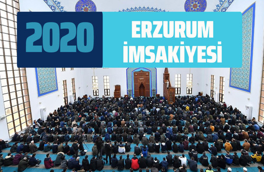 Erzurum imsak vakti Erzurum İmsakiye Diyanet sahur iftar saatleri