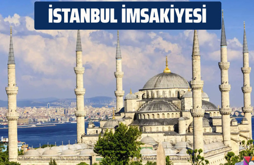 İstanbul İmsakiyesi 2020 Diyanet imsak vakti sahur iftar saatleri