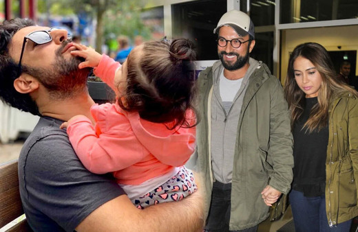 Tarkan eşi Pınar Tevetoğlu ve kızı Liya ile pozlarını paylaştı beğeni yağdı