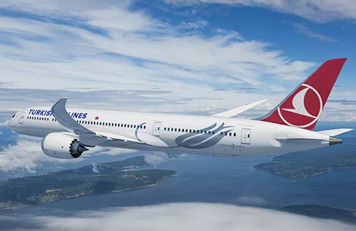 Ankara'dan kalkan THY uçağı bakın ne yapıyor?  100. yıla özel 'TK1920' uçuşu