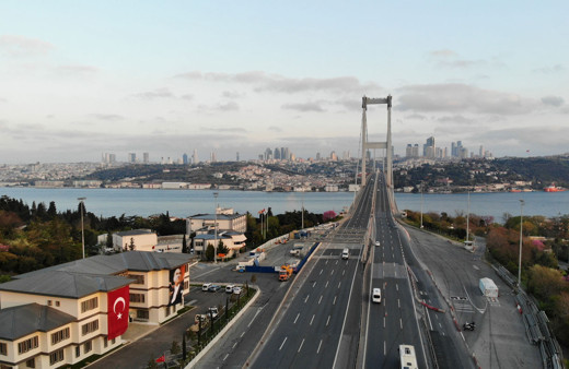15 Temmuz Şehitler Köprüsü, sokağa çıkma kısıtlamasının 2’inci gününde
