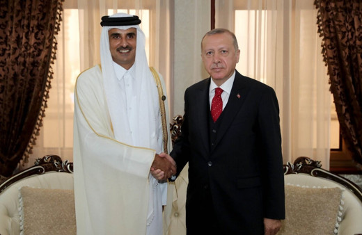 Başkan Erdoğan, Katar Emiri ile telefonda görüştü