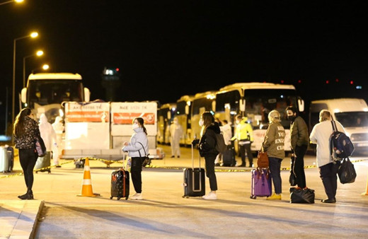 Yurtdışından 5 bin 284 Türk vatandaşı daha tahliye edildi