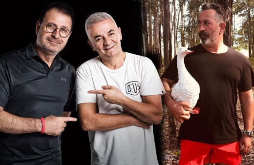 Cem Yılmaz abisi Can Yılmaz ve Zafer Algöz ile YouTube'da canlı yayın yaptı