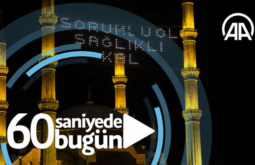 60 saniyede bugün (24 Nisan 2020)