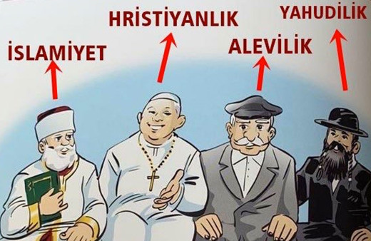 İBB'nin 23 Nisan'da dağıttığı kitapta Alevilik ayrı bir din gibi gösterildi