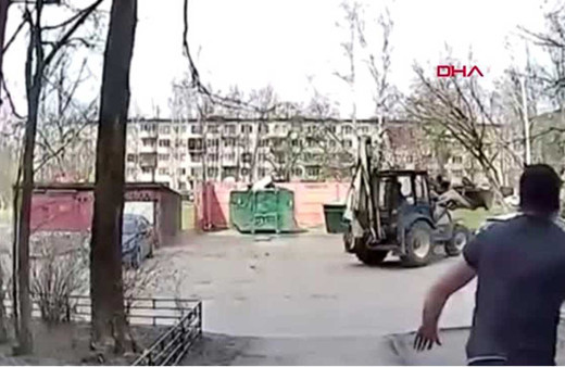 Rusya'da "kız kaçırma" kamerada