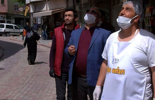 Tokat'ta çok enteresan doğa olayı bakan bir daha baktı