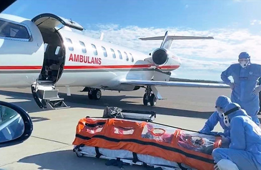 İsveç'in tedavi etmediği koronavirüslü Türk vatandaşı artık hekimlerimize emanet