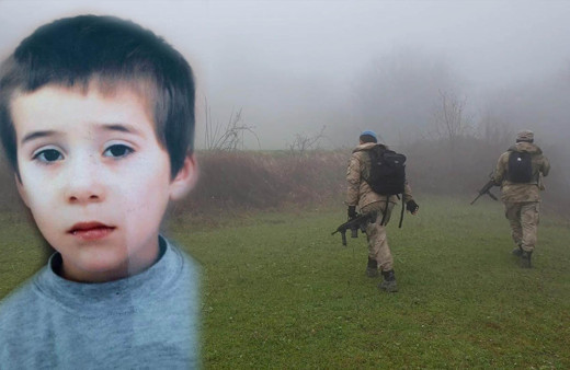 Sinop'ta küçük ibrahim'i arama çalışmaları sürüyor kemik parçaları bulundu