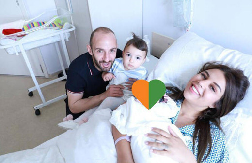 Efecan Karaca, ikinci kez baba oldu