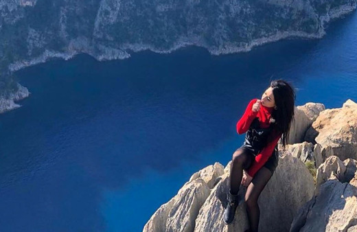 Antalya'da Kazakistanlı kadının feci ölümü! Bu fotoğraf sonu oldu!