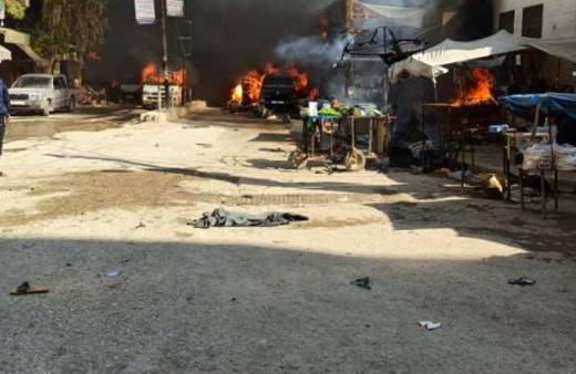 PKK'dan Afrin'de bomba yüklü tankerle terör saldırısı çok sayıda ölü ve yaralı var