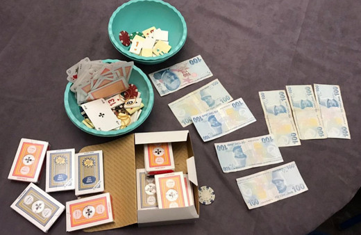 Hatay'da kumar oynayan 29 kişiye 117 bin 595 lira ceza!