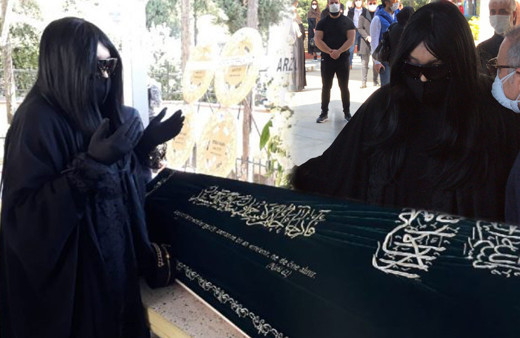 Bülent Ersoy'un annesi Necla Poyraz son yolculuğuna uğurlandı başından ayrılmadı