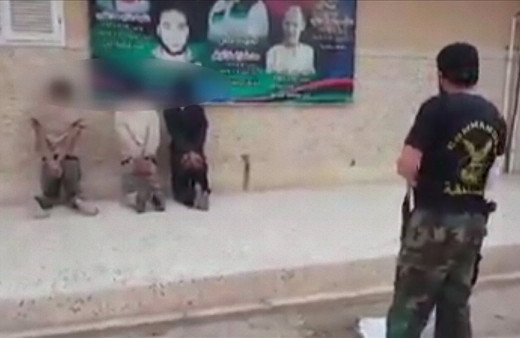 DEAŞ yöntemiyle infaz görüntüleri ortaya çıkan Hafter'in komutanı savaşçı arıyor