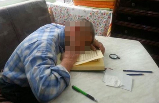 Mehmed Ali Şeflek hoca Kur'an okurken Hakk'a yürüdü!