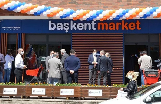 Ankara'da ilk 'Başkent Market' açıldı! Yavaş Twitter'dan duyurdu