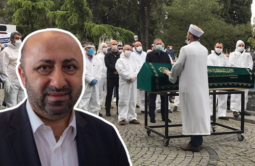 Koronavirüs nedeniyle hayatını kaybeden Ömer Döngeloğlu son yolculuğuna uğurlandı