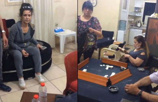 Adana'da kumar oynarken yakalanan kadınların bahanesi gün yapıyorduk