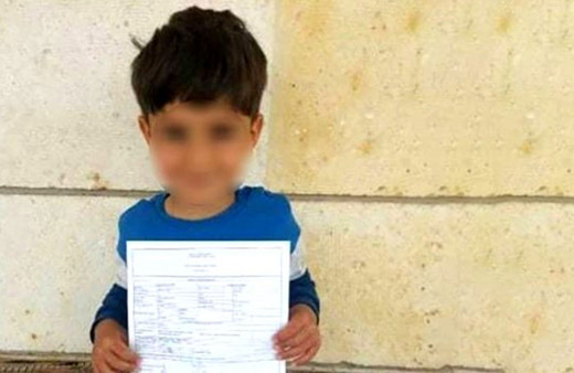 Sokağa çıkma yasağını delen 4 yaşındaki çocuğa 3 bin 150 lira para cezası