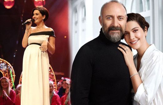 Bergüzar Korel klibinde eşi Halit Ergenç ile rol aldı "baby shower gibi klip çektik"