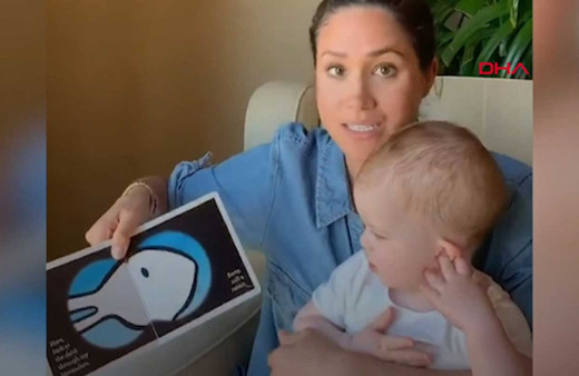 Meghan Markle bir yaşına giren oğluyla video paylaştı