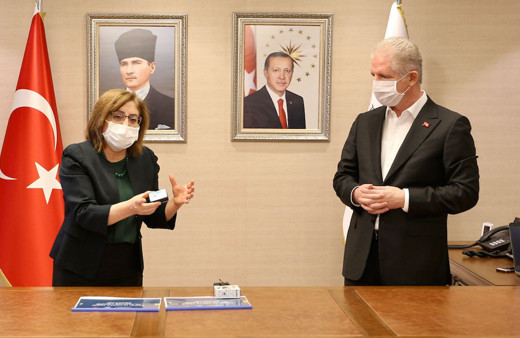 Gaziantep Büyükşehir'den koronavirüs tedbirleri kapsamında Türkiye'de bir ilk!