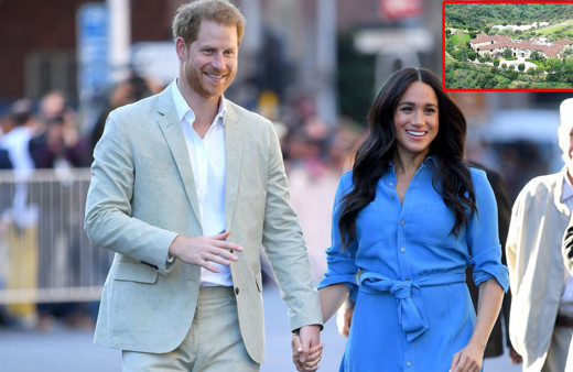 İşte Prens Harry ve Meghan Markle'ın yaşadıkları 18 milyon dolarlık malikane