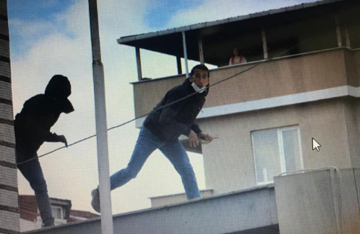 İbrahim Gökçek'in cenazesinde provokasyon polis kamerasında