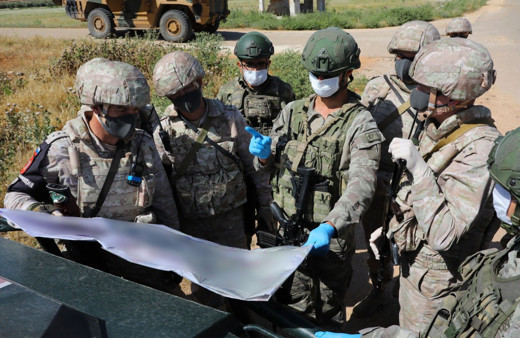 İdlib'te 10’uncu Türk-Rus Birleşik Kara Devriyesi yapıldı