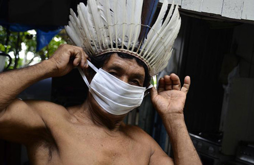 Amazonlarda yerlilerin koronavirüs (Covid-19) salgınıyla mücadelesi