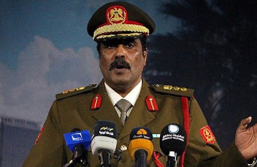 Libya'da ağır darbeler alan Hafter'in Sözcüsünden Türkiye'ye küstah tehdit!