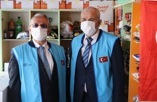 Isparta'da imam caminin bir bölümünü 'hayır marketi'ne dönüştürdü