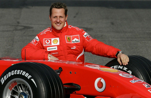 Michael Schumacher yattığı yerden bile kazandı