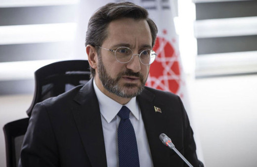 İletişim Başkanı Fahrettin Altun'dan Van'daki terör saldırısına tepki