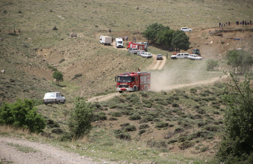 Kırıkkale'de yapılan göçük ihbarına giden ekipler şaşkına döndü