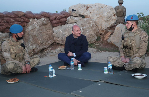 'İftar yapan asker nöbettekiyle değişti' diyen Süleyman Soylu'dan önemli açıklamalar
