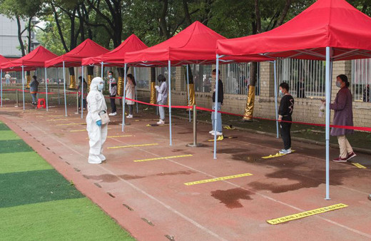 Vuhan'da 3 milyon 750 bin kişiye korona testi yapıldı