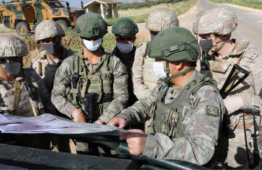 MSB İdlib'de 12'nci Türk-Rus devriyesi yapıldığını duyurdu