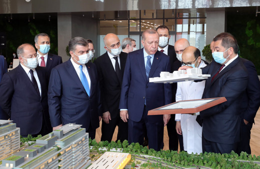 Başakşehir Çam ve Sakura Hastanesi açılıyor! Erdoğan inceleme yaptı