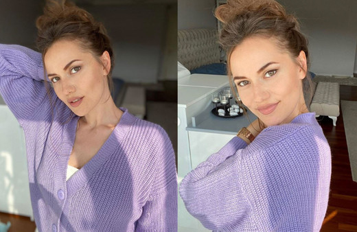 Burak Özçivit'in eşi Fahriye Evcen'in yarım milyon tıklanan karesi