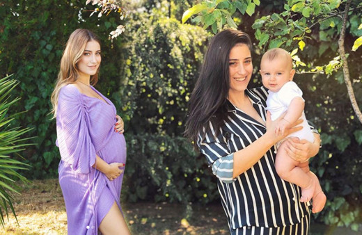 Ali Atay'ın kopyası Hazal Kaya oğlu Fikret Ali ile fotoğrafını paylaştı