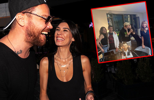 Sinan Akçıl'ın doğum günü pastası olay oldu Burcu Kıratlı'nın sürprizi