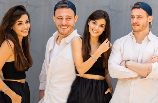 Hande Erçel ve Kerem Bürsin'in Sen Çal Kapımı dizisinden ilk kareler geldi TT oldular