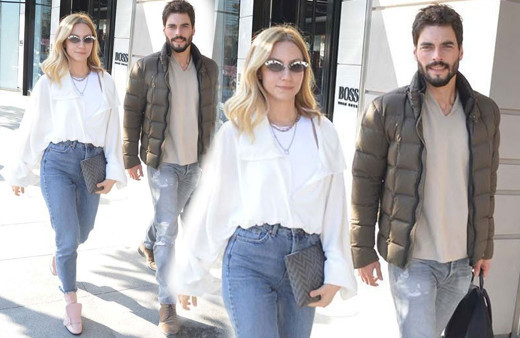 ATV Hercai yıldızı Akın Akınözü'nün sevgilisi Sandra evi terk etti kıskançlık krizi