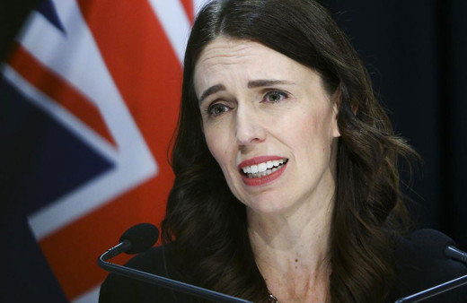 Yeni Zelanda Başbakanı Jacinda Ardern canlı yayında depreme yakalandı!