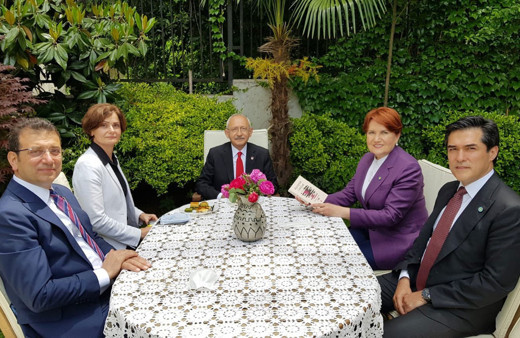 Kılıçdaroğlu ve Ekrem İmamoğlu'ndan Meral Akşener'e bayram ziyareti