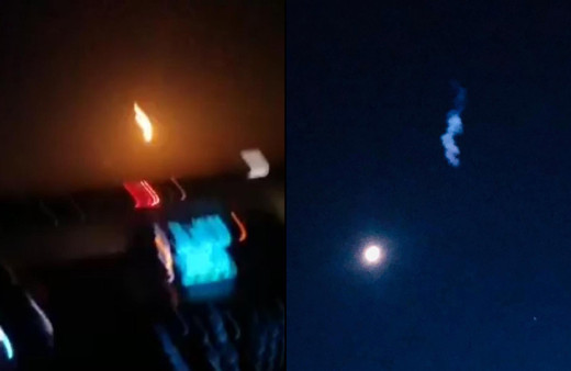 Türkiye'nin bir çok şehrinde Gök Taşı düştüğü iddia edildi